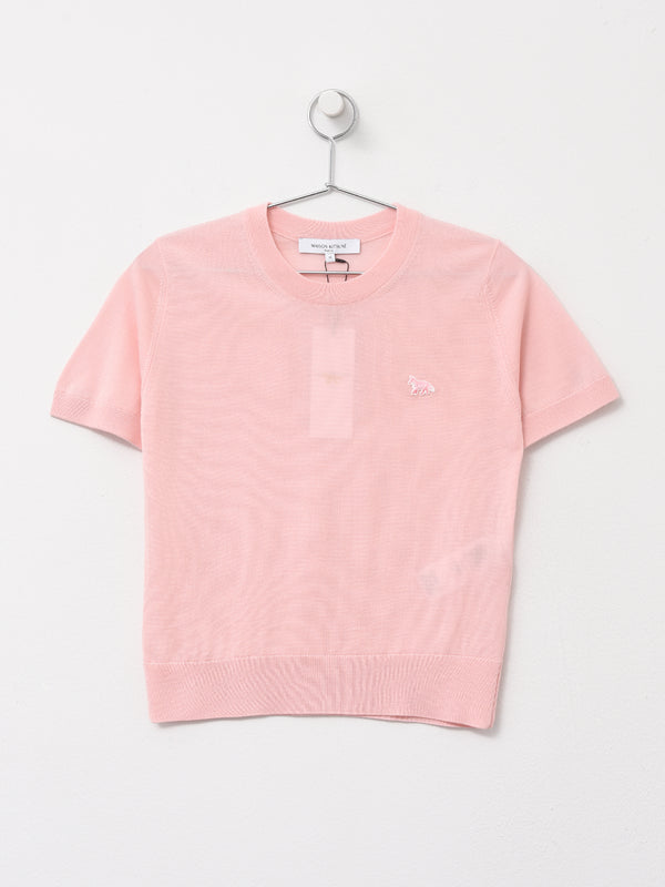 BABY FOX PATCH REGULAR SHORT SLEEVES JUMPER_ROSEWA